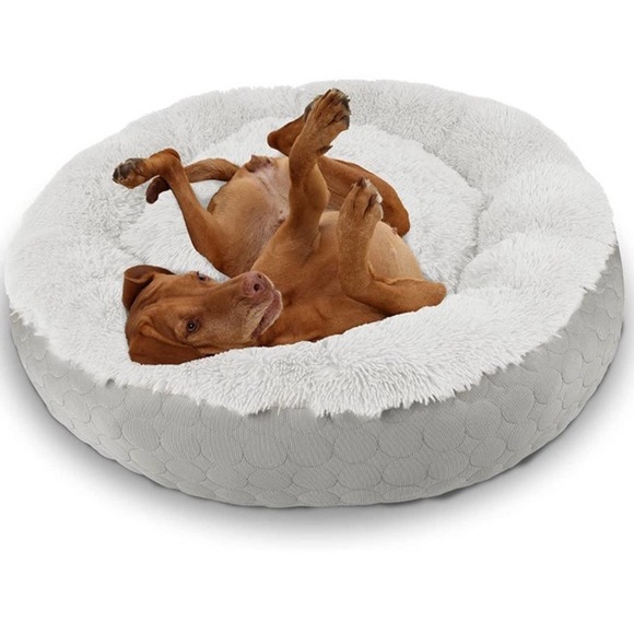 Dog calming bed